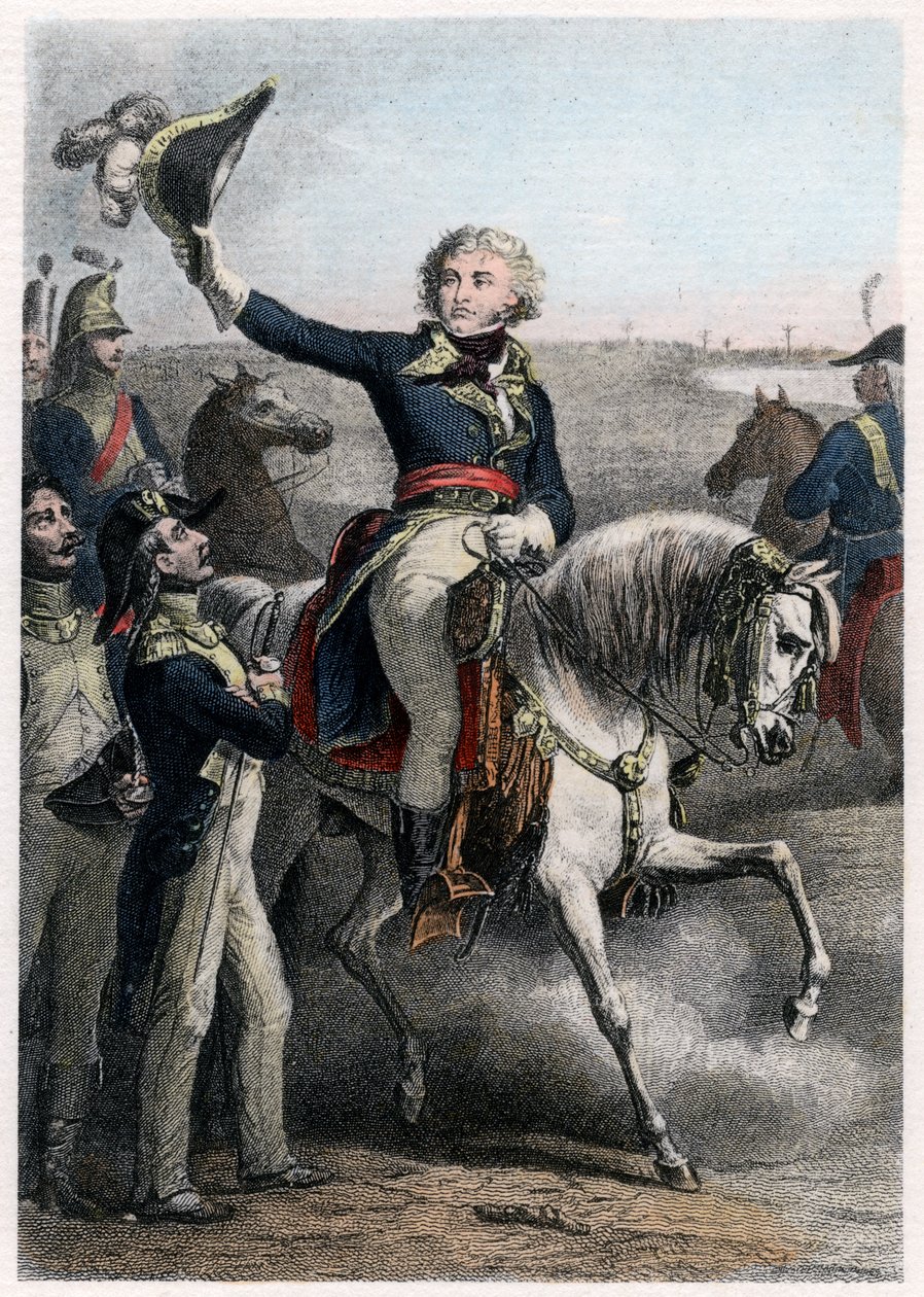 Jean Baptiste Kléber, fransk general under de franske revolutionskrige, c1800-tallet af Unbekannt