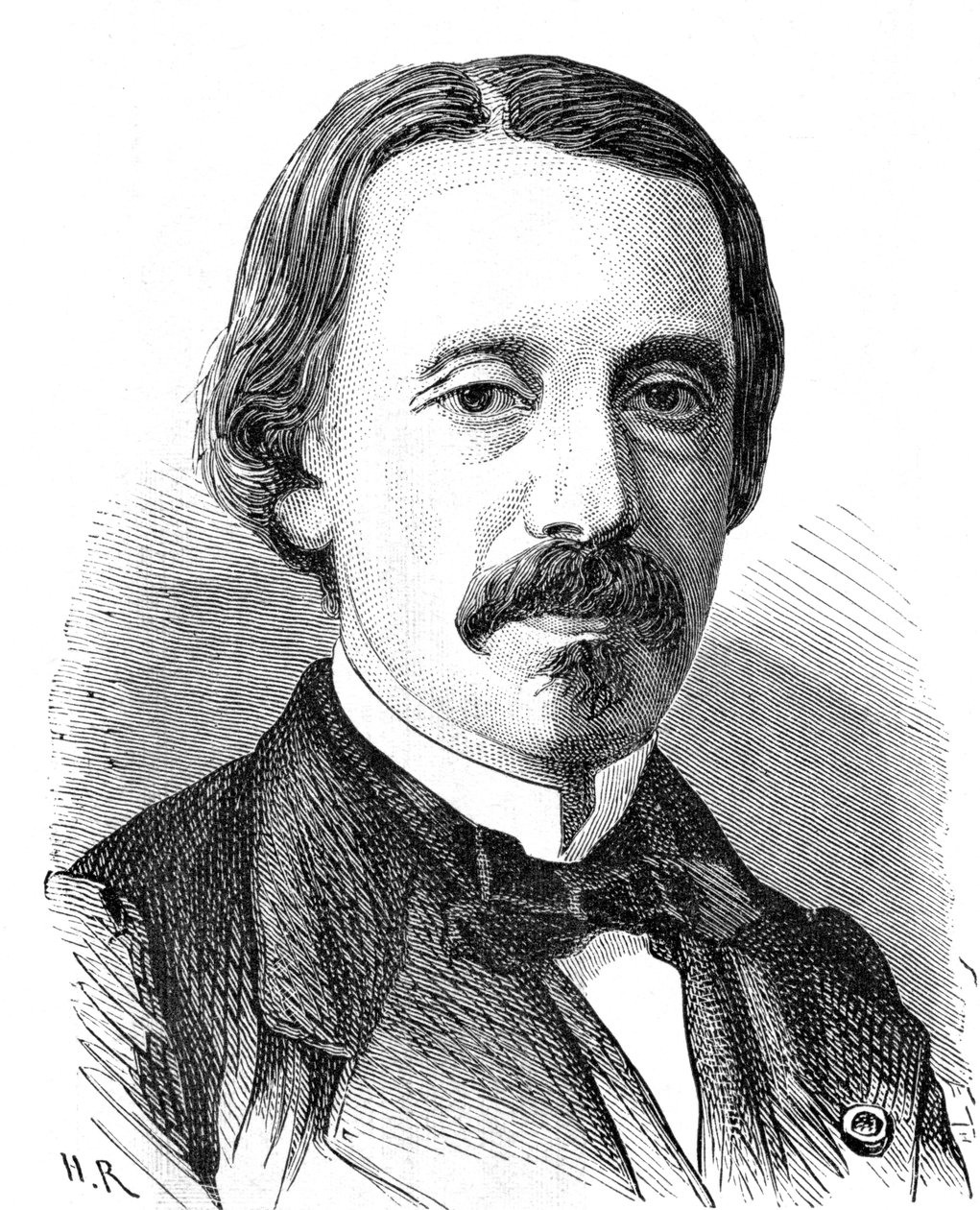 Jean Bernard Leon Foucault 1819-1868, fransk fysiker, 1800-tallet af Unbekannt