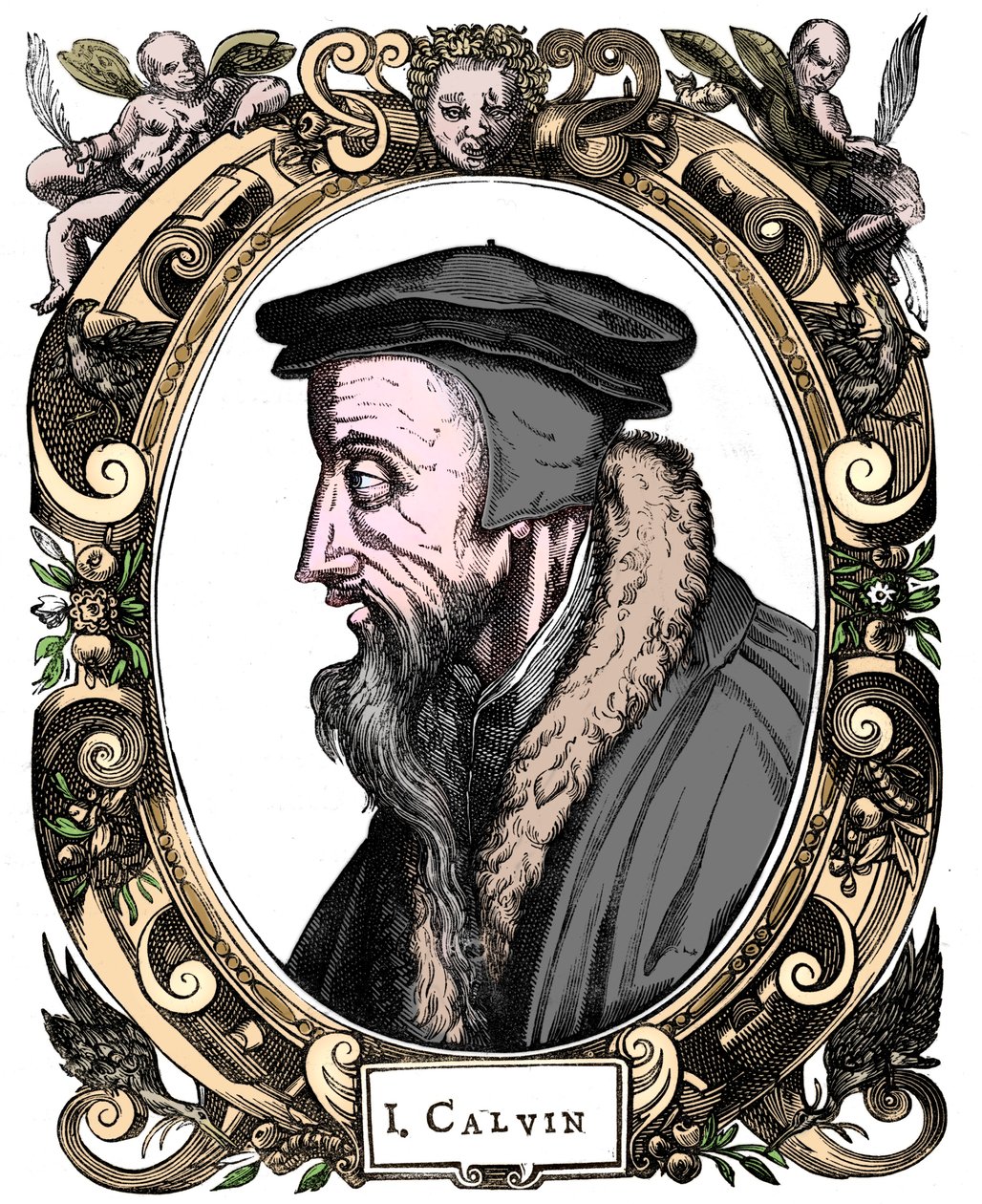 Jean Calvin, fransk teolog, 1581 af Unbekannt