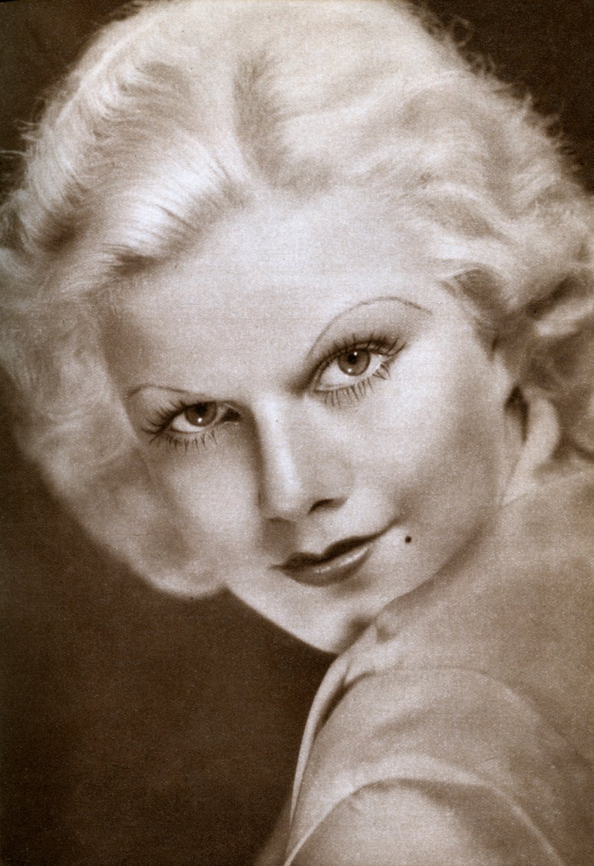 Jean Harlow, amerikansk filmskuespillerinde, 1933 af Unbekannt