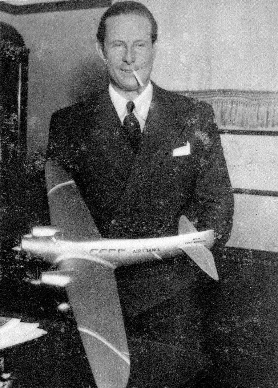 Jean Mermoz, fransk pilot, 1935 af Unbekannt