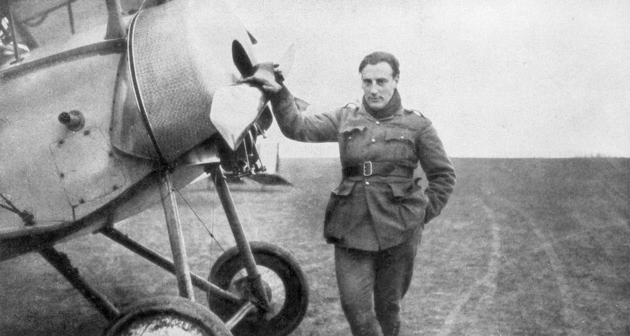 Jean Navarre, fransk pilot, 1916 af Unbekannt