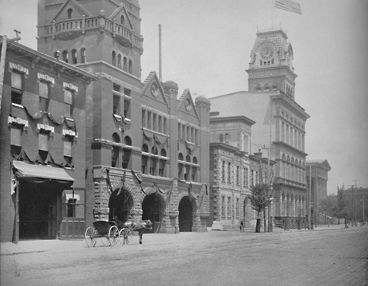 Jefferson Hills, Louisville, Kentucky, c1897. af Unbekannt