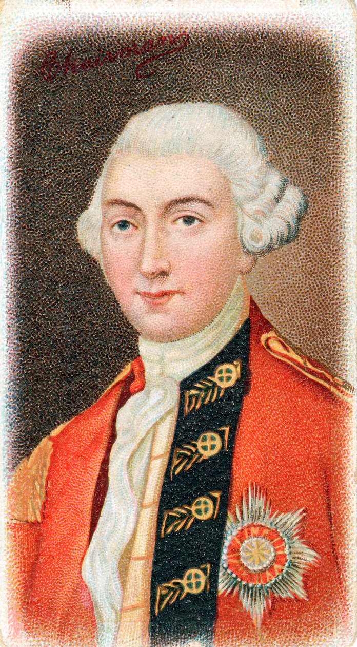 Jeffrey Amherst, lst Baron Amherst 1717-1797, engelsk soldat, c1910 af Unbekannt