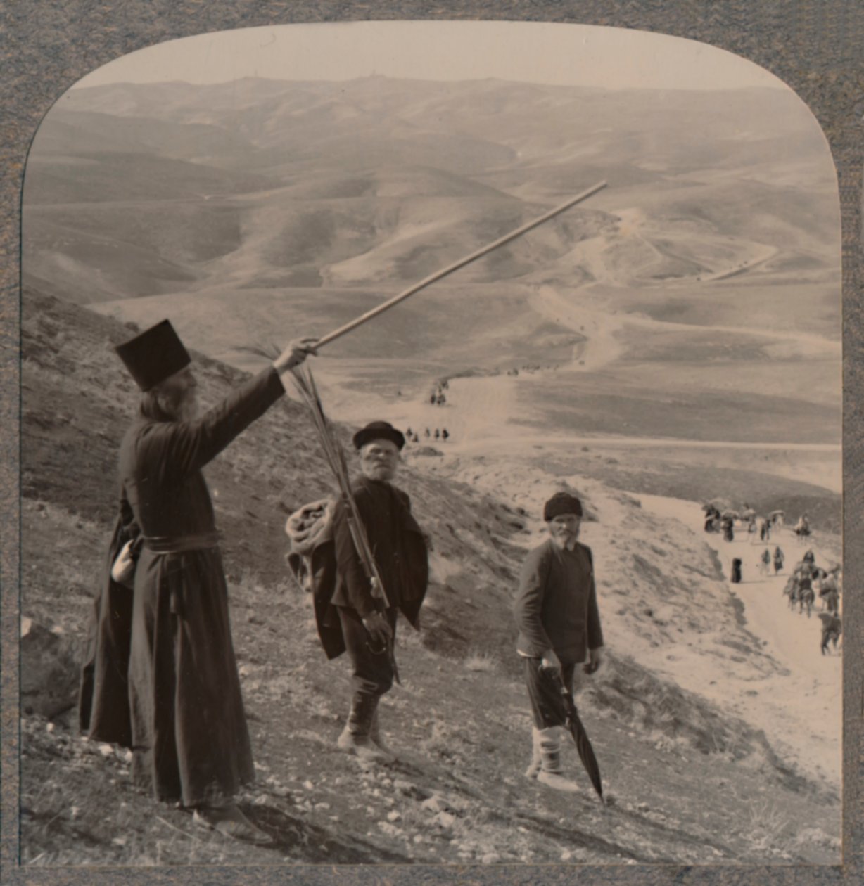 Jericho Road, nær Samaritans Inn, c1900 af Unbekannt