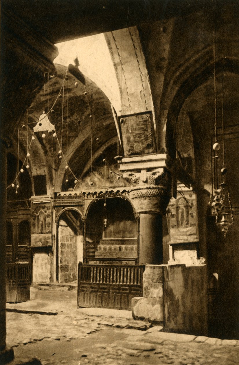 Jerusalem - Den Hellige Gravs Kirke - St. Helenas kapel, c1918-c1939. af Unbekannt