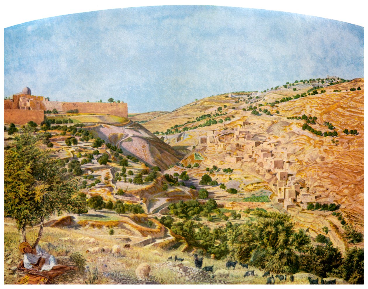 Jerusalem, 1854-1855 1956 af Unbekannt