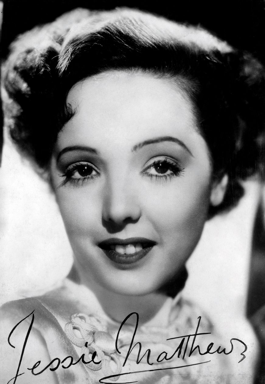 Jessie Matthews 1907-1981, engelsk skuespillerinde, danser og sanger, c 1930