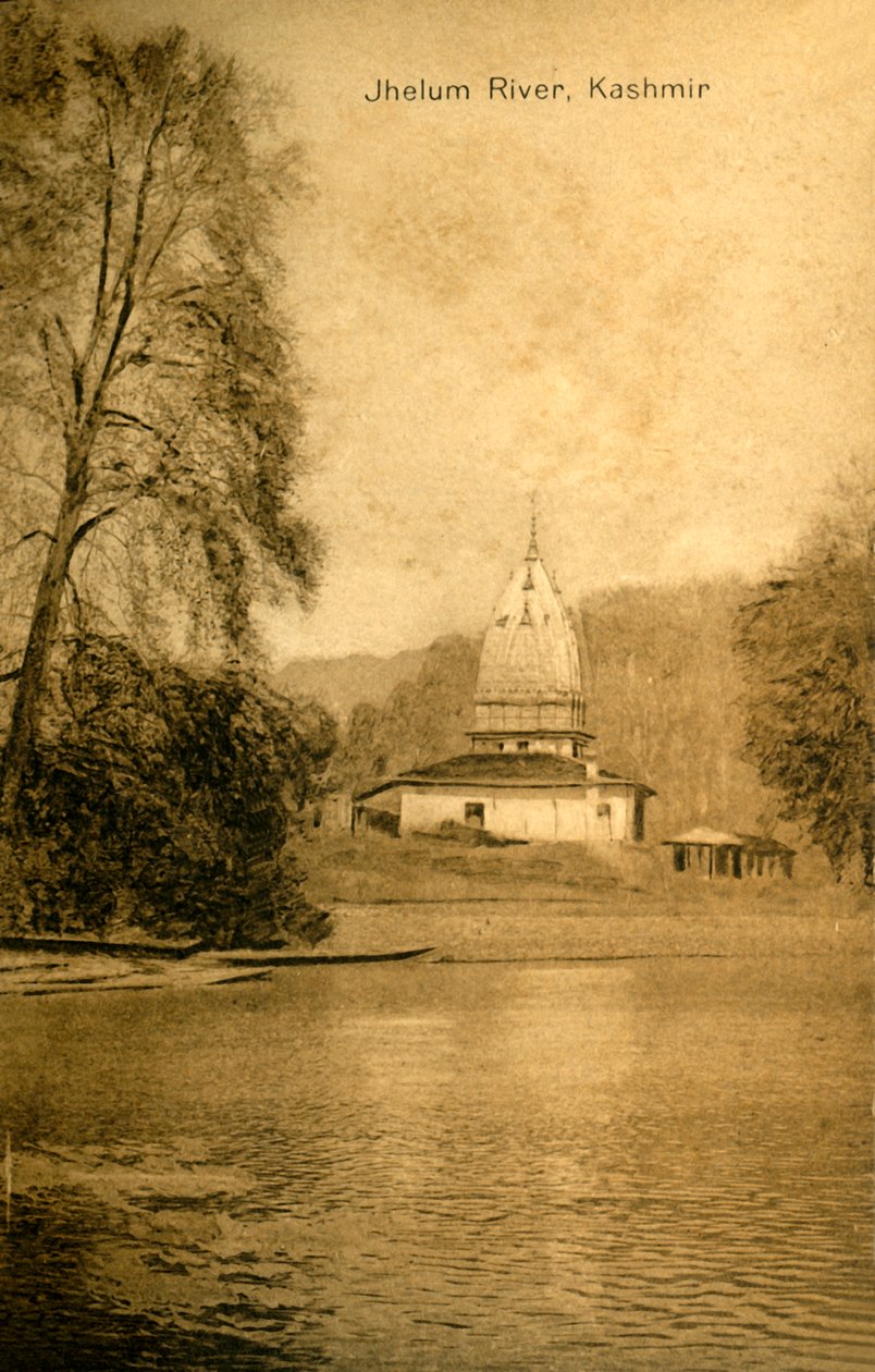 Jhelum-floden, Kashmir, c1918-c1939. af Unbekannt