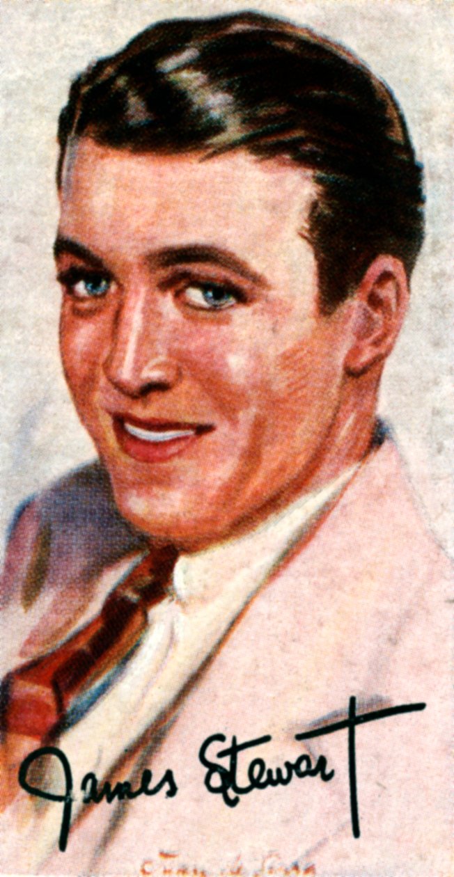 Jimmy Stewart, 1908-1997, Oscar-vindende amerikansk film- og sceneskuespiller, 20 af Unbekannt