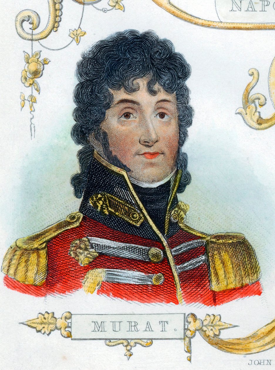 Joachim Murat, fransk soldat, c1830 af Unbekannt
