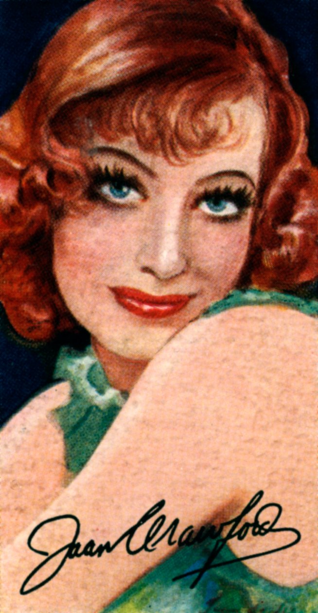 Joan Crawford, 1905-1977, Oscar-vindende amerikansk skuespillerinde, 20. århundrede af Unbekannt