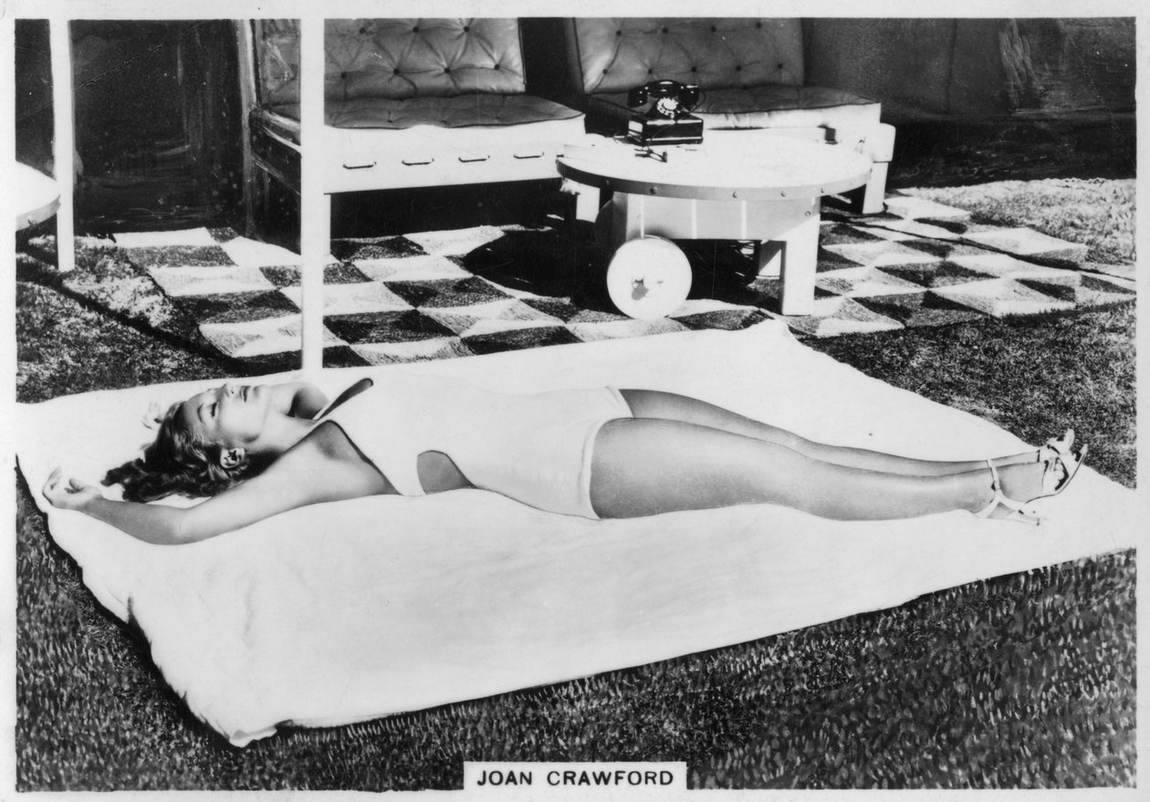 Joan Crawford, amerikansk skuespillerinde og filmstjerne, 1938 af Unbekannt