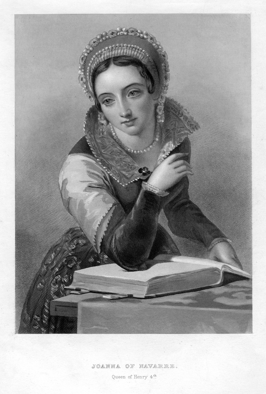 Joanna af Navarra, dronning af kong Henrik IV af England af Unbekannt