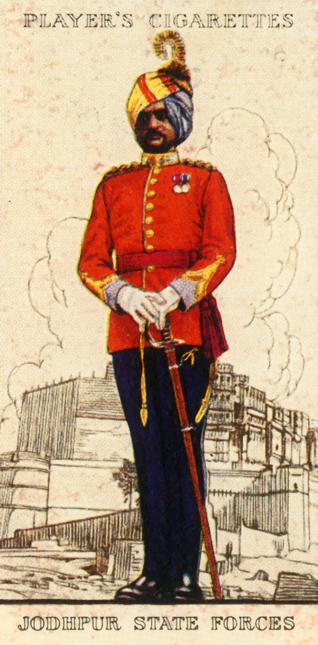 Jodhpur State Forces, 1936. af Unbekannt