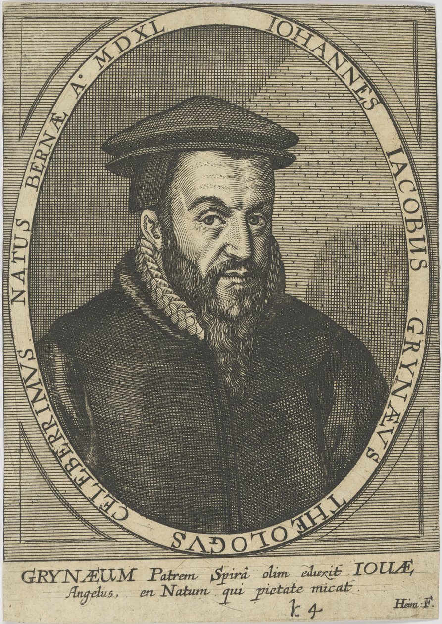Johann Jakob Grynaeus 1540-1617, 1650. af Unbekannt