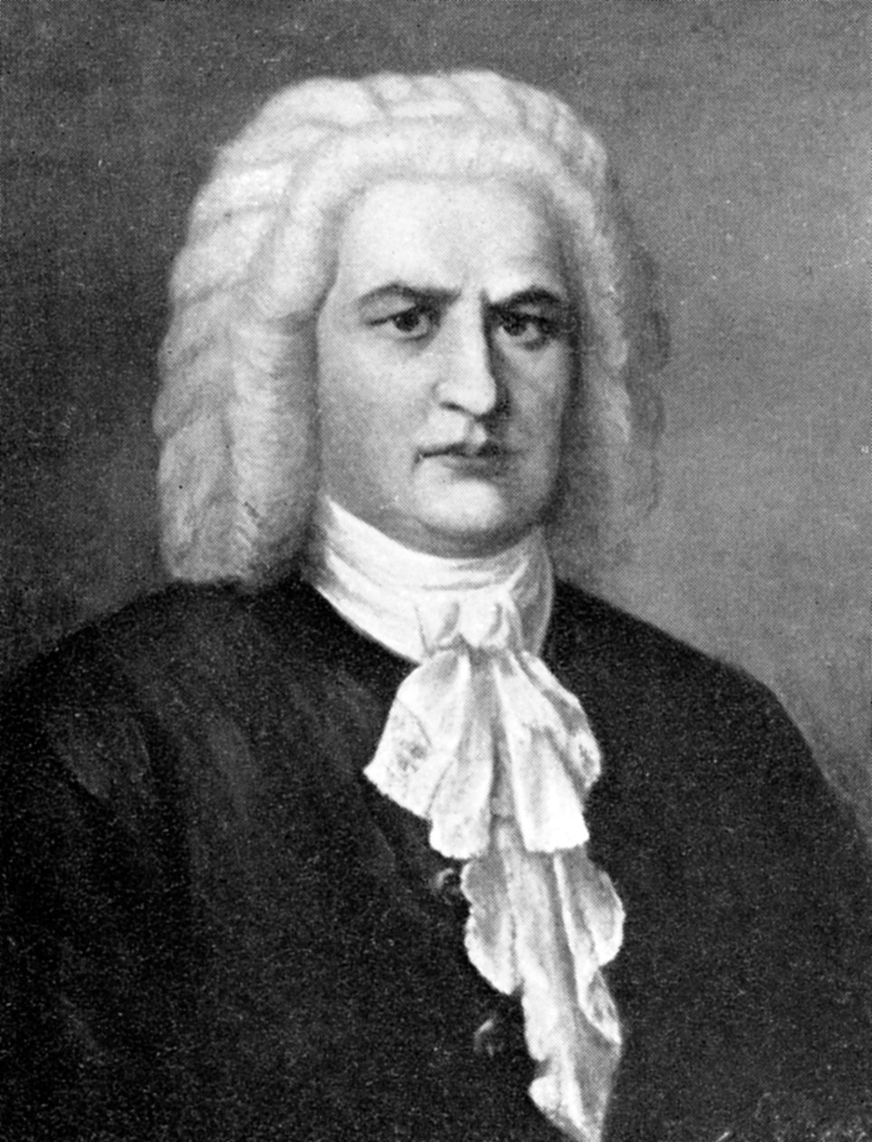Johann Sebastian Bach, 1685-1750, tysk komponist, 1909 af Unbekannt