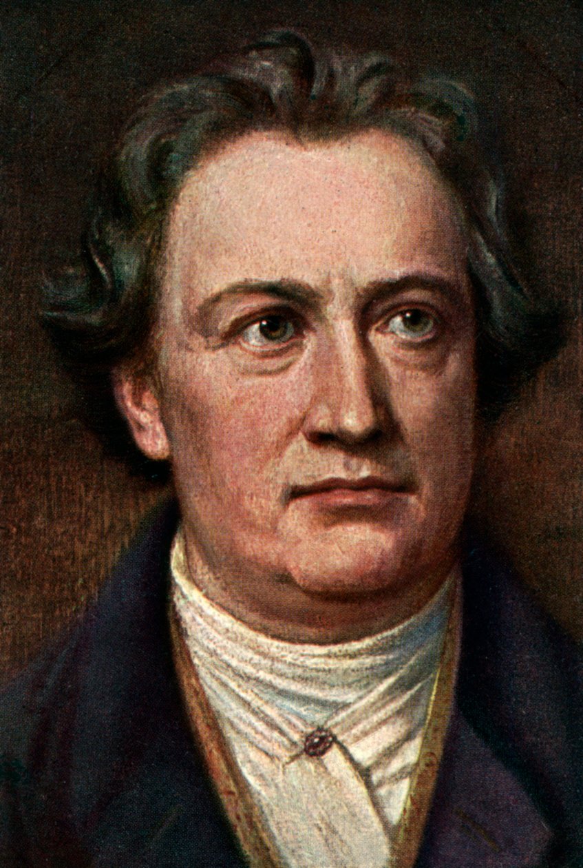Johann Wolfgang von Goethe 1749-1832, tysk forfatter, c1920