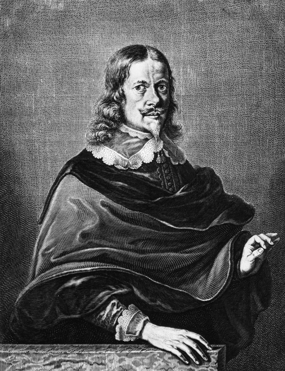 Johannes Hevelius, tysk astronom, 1673 af Unbekannt