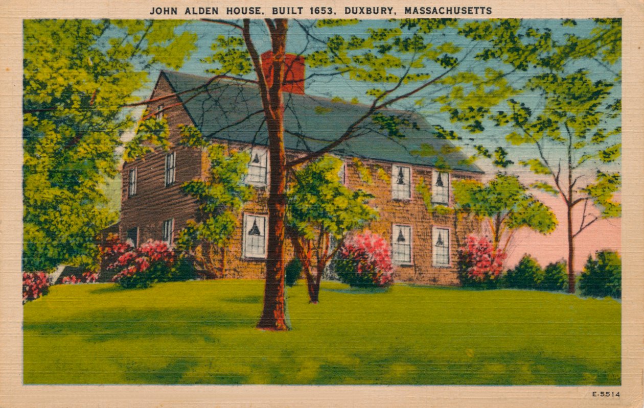 John Alden House, Duxbury, Massachusetts, c1940