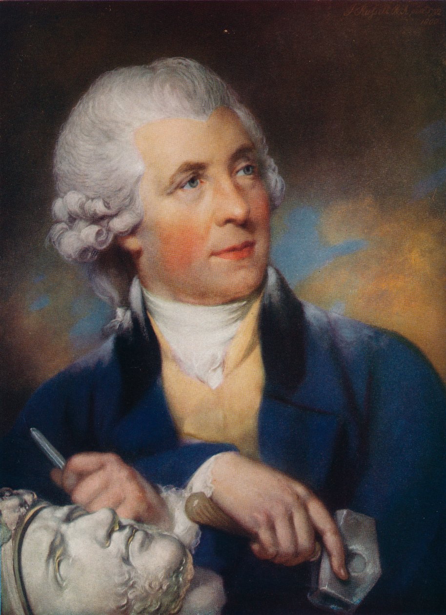 John Bacon 1740-1799 britisk billedhugger, 1792, 1925 af Unbekannt