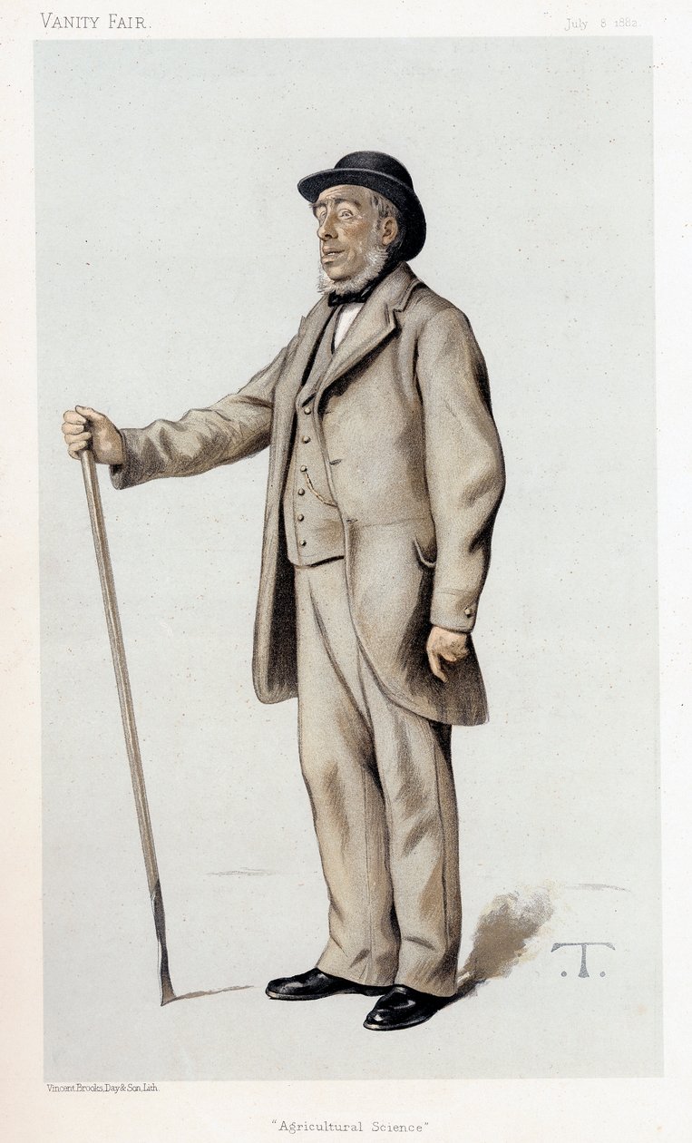 John Bennet Lawes, britisk landbruger, 1882 af Unbekannt