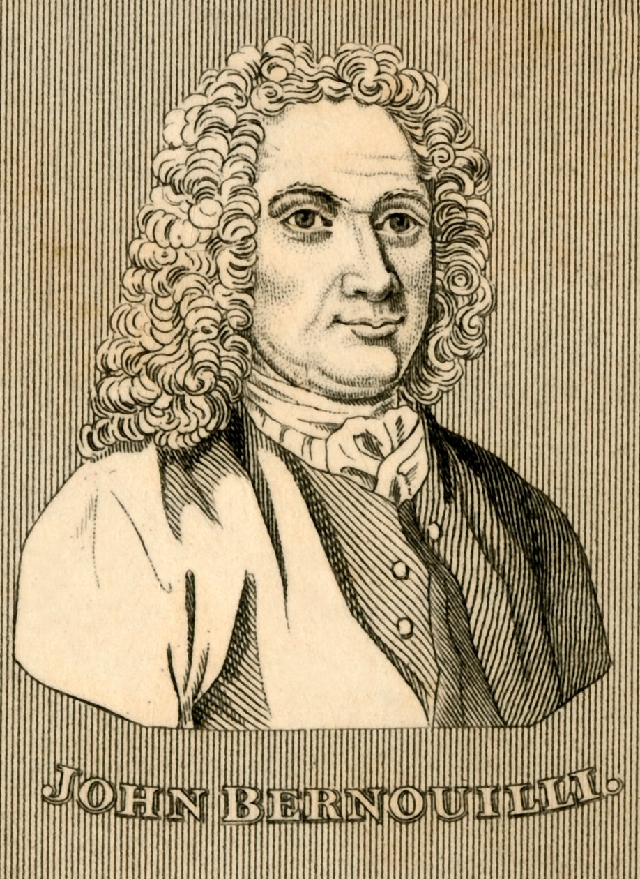 John Bernouilli, 1667-1748, 1830. af Unbekannt