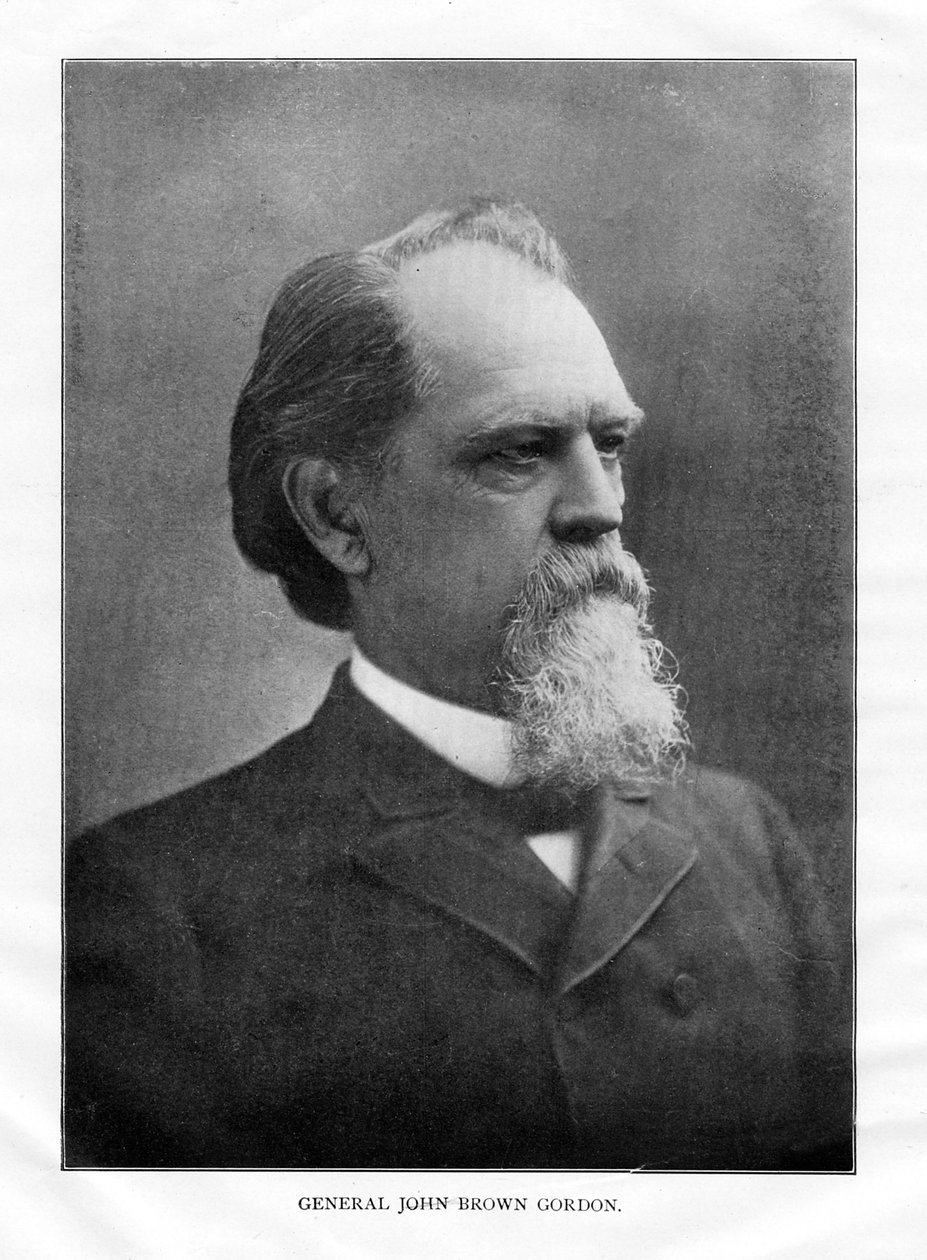 John Brown Gordon, amerikansk soldat, slutningen af det 19. århundrede af Unbekannt