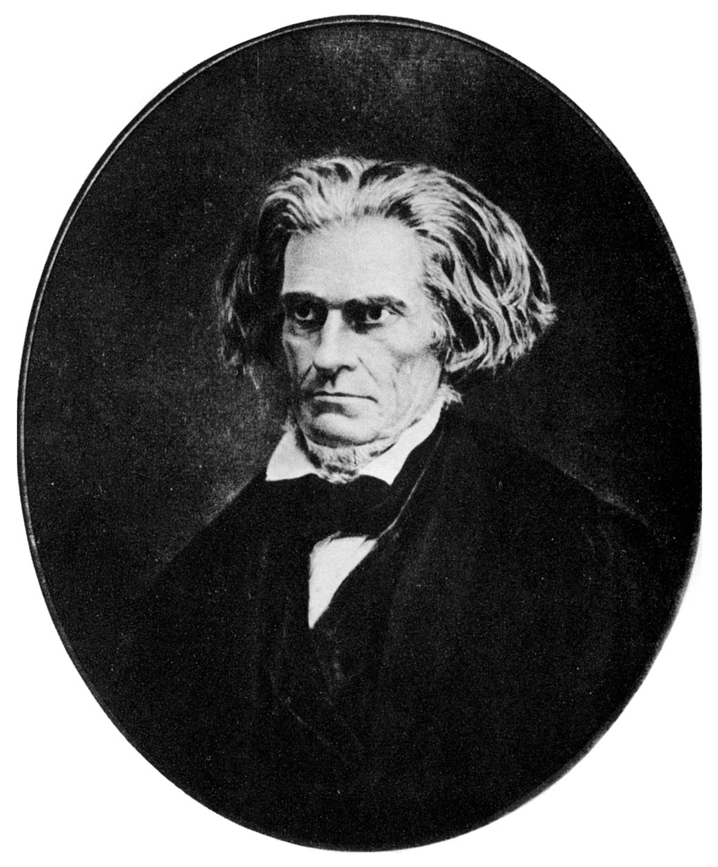 John Caldwell Calhoun, amerikansk politiker, 1850 1955 af Unbekannt