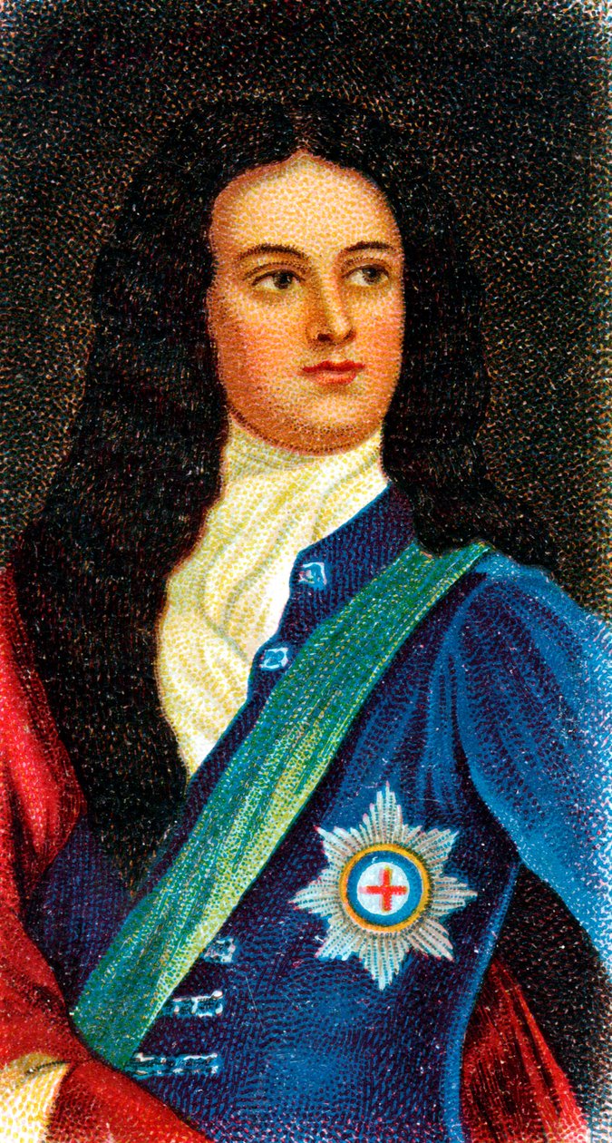 John Churchill, første hertug af Marlborough 1650-1722, engelsk soldat af Unbekannt