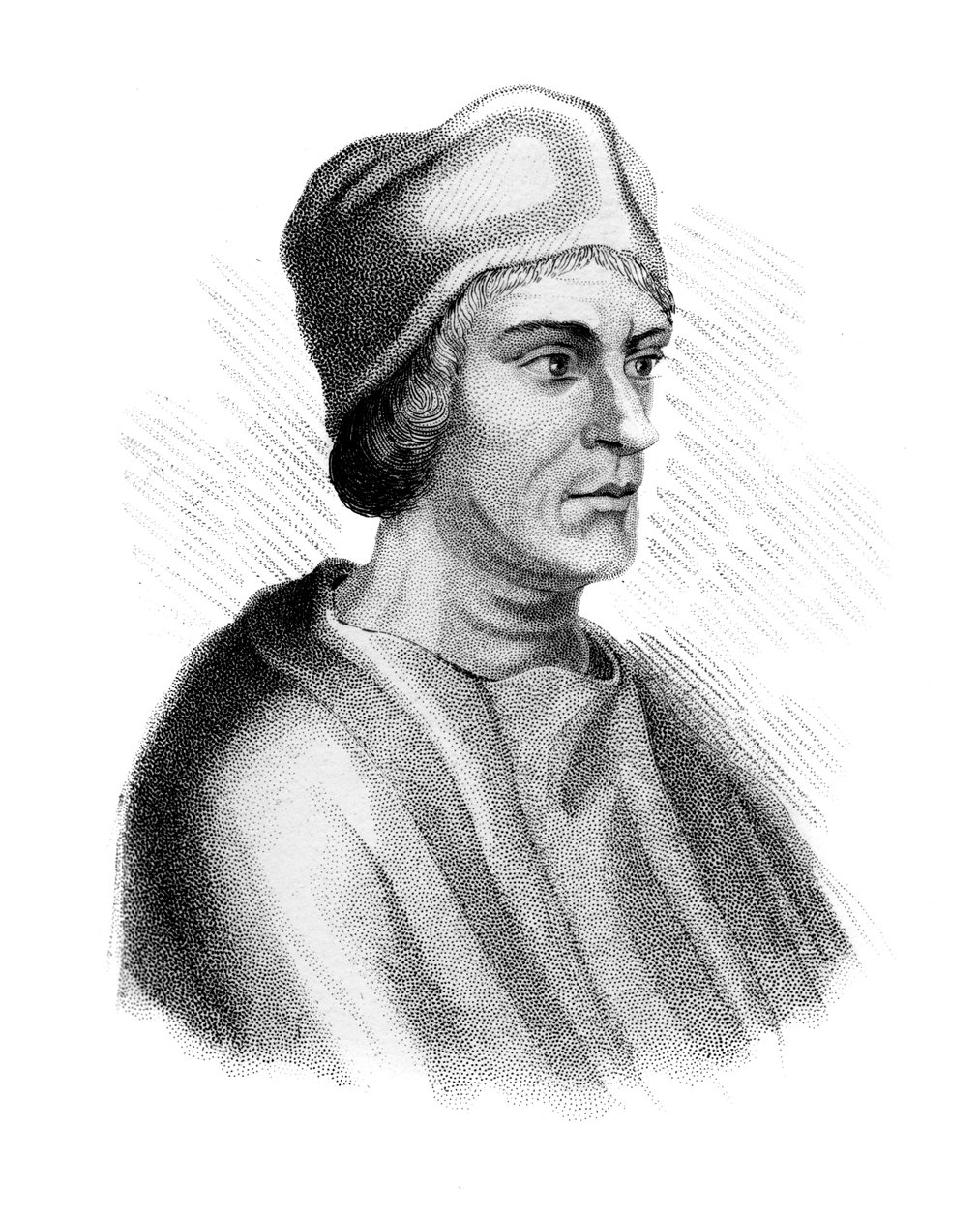 John Colet, engelsk præst og pioner på uddannelsesområdet, c1850 af Unbekannt