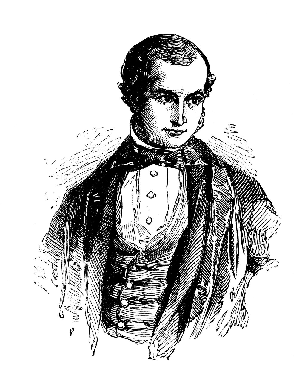 John Couch Adams 1819-92, engelsk astronom og matematiker, 1881 af Unbekannt