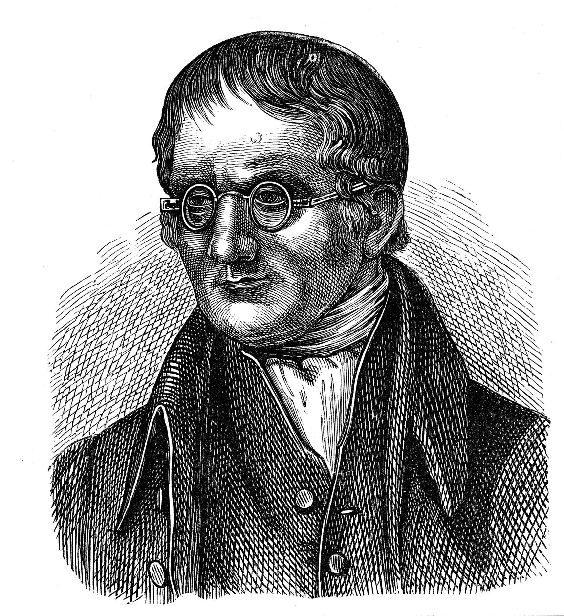 John Dalton, engelsk kemiker, 1881 af Unbekannt