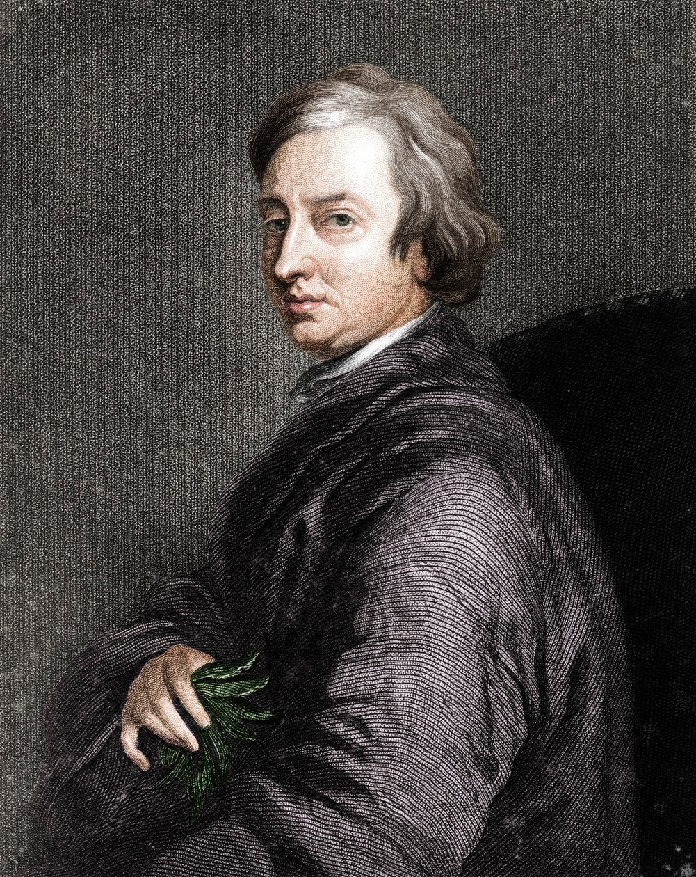 John Dryden, engelsk digter fra det 17. århundrede af Unbekannt