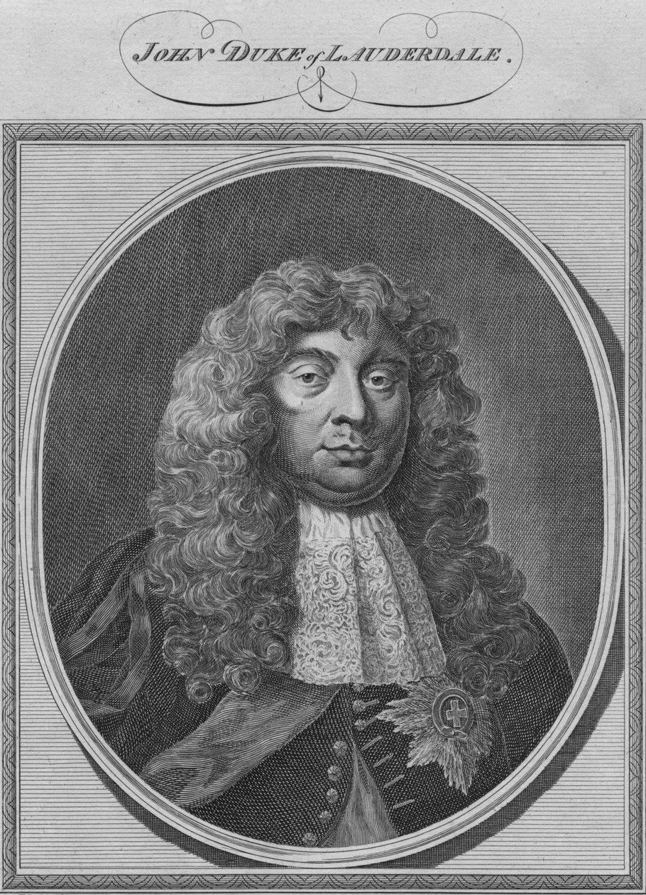 John Duke of Lauderdale, 1784. af Unbekannt