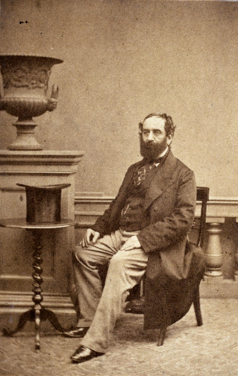 John Elliotson, britisk læge, ca. 1860