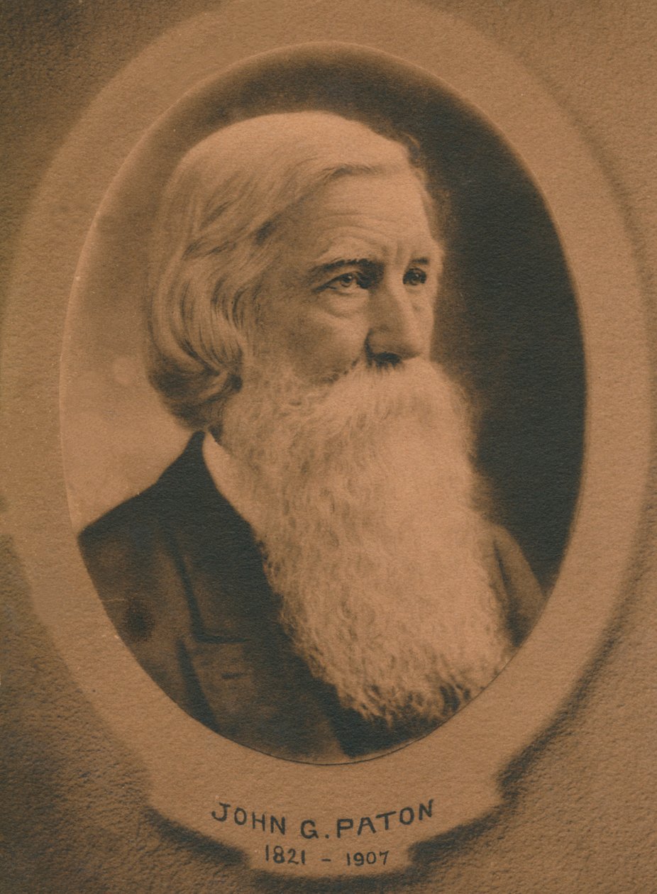 John Gibson Paton 1824-1907, skotsk født protestantisk missionær, c1910