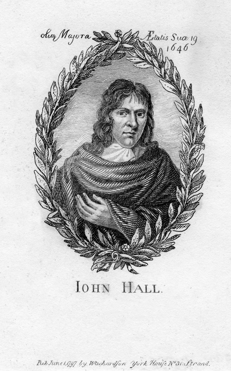 John Hall, digter, 1797 af Unbekannt