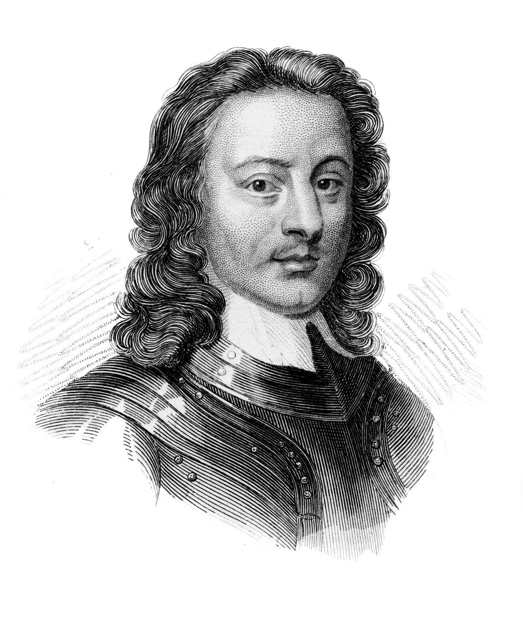 John Hampden, engelsk politiker og soldat fra det 17. århundrede, c1850 af Unbekannt