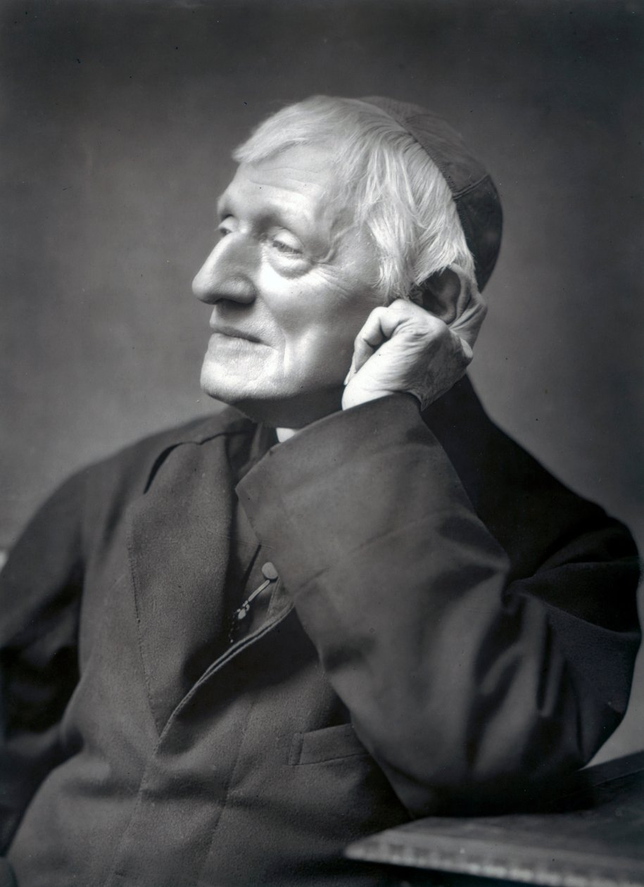 John Henry Newman, britisk kardinal, slutningen af det 19. århundrede af Unbekannt