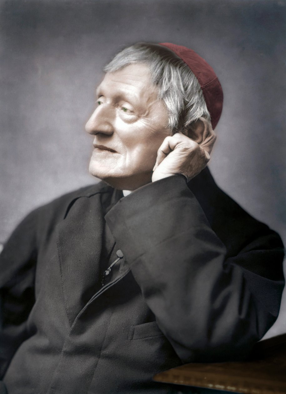 John Henry Newman, britisk kardinal, slutningen af det 19. århundrede af Unbekannt