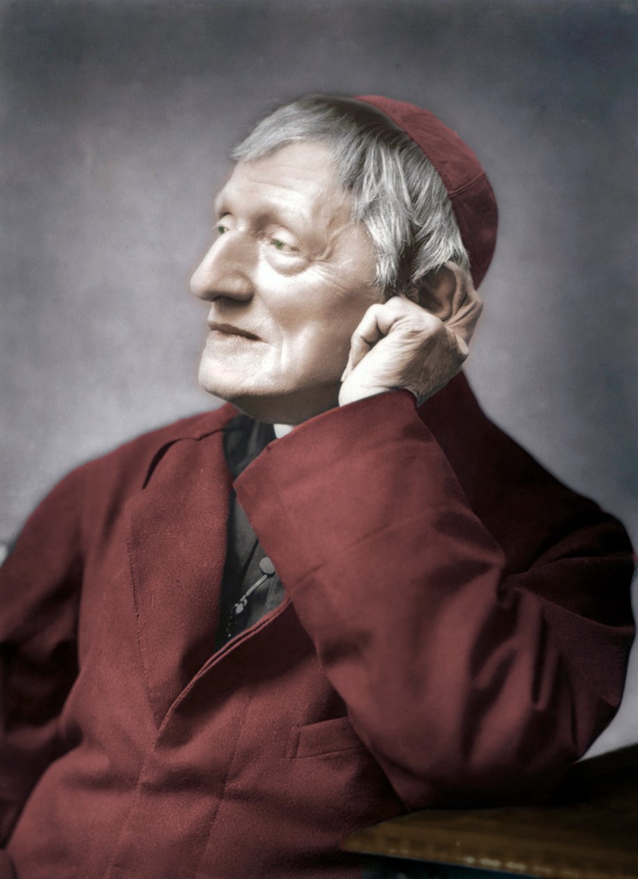 John Henry Newman, britisk kardinal, slutningen af det 19. århundrede af Unbekannt