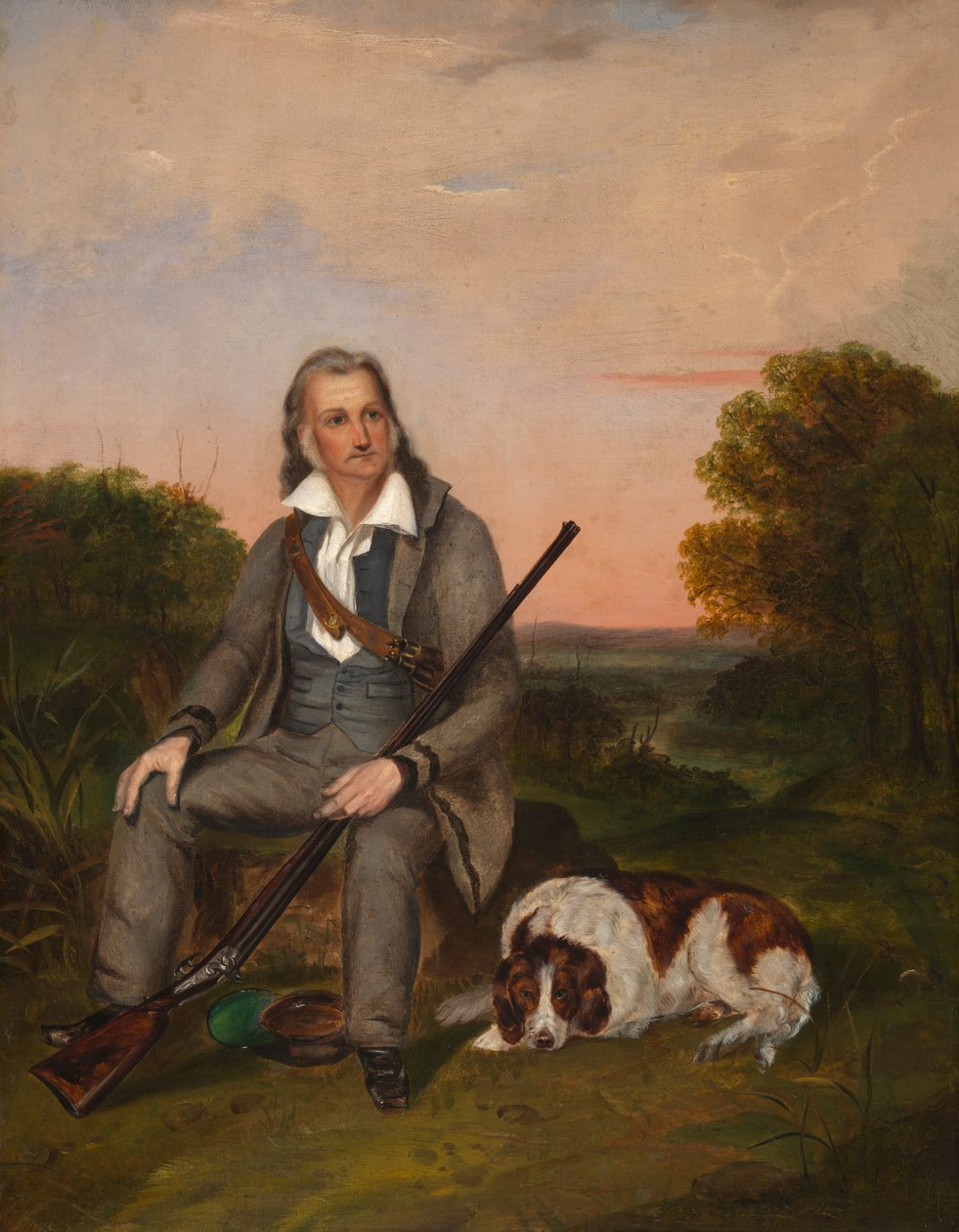 John James Audubon, ca. 1841. af Unbekannt