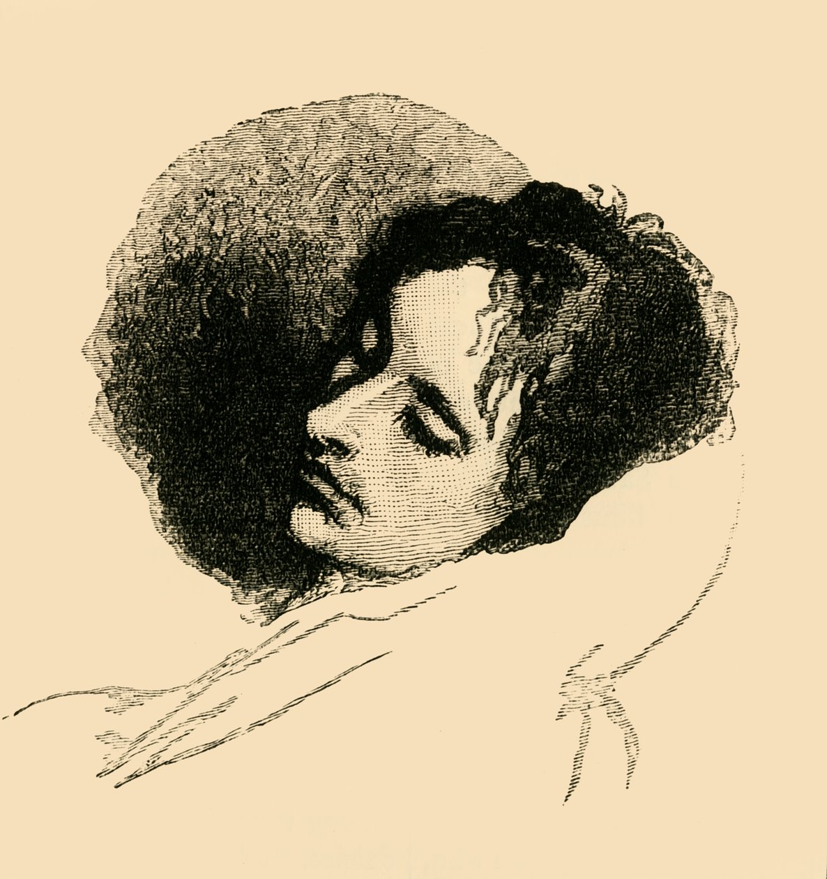 John Keats, 1821, c1876. af Unbekannt