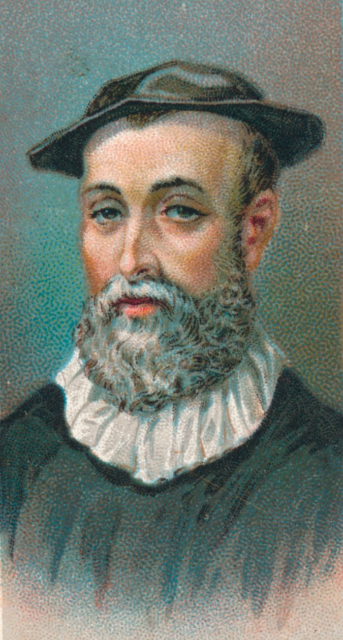 John Knox c1514-1572, skotsk religiøs reformator, 1924 af Unbekannt