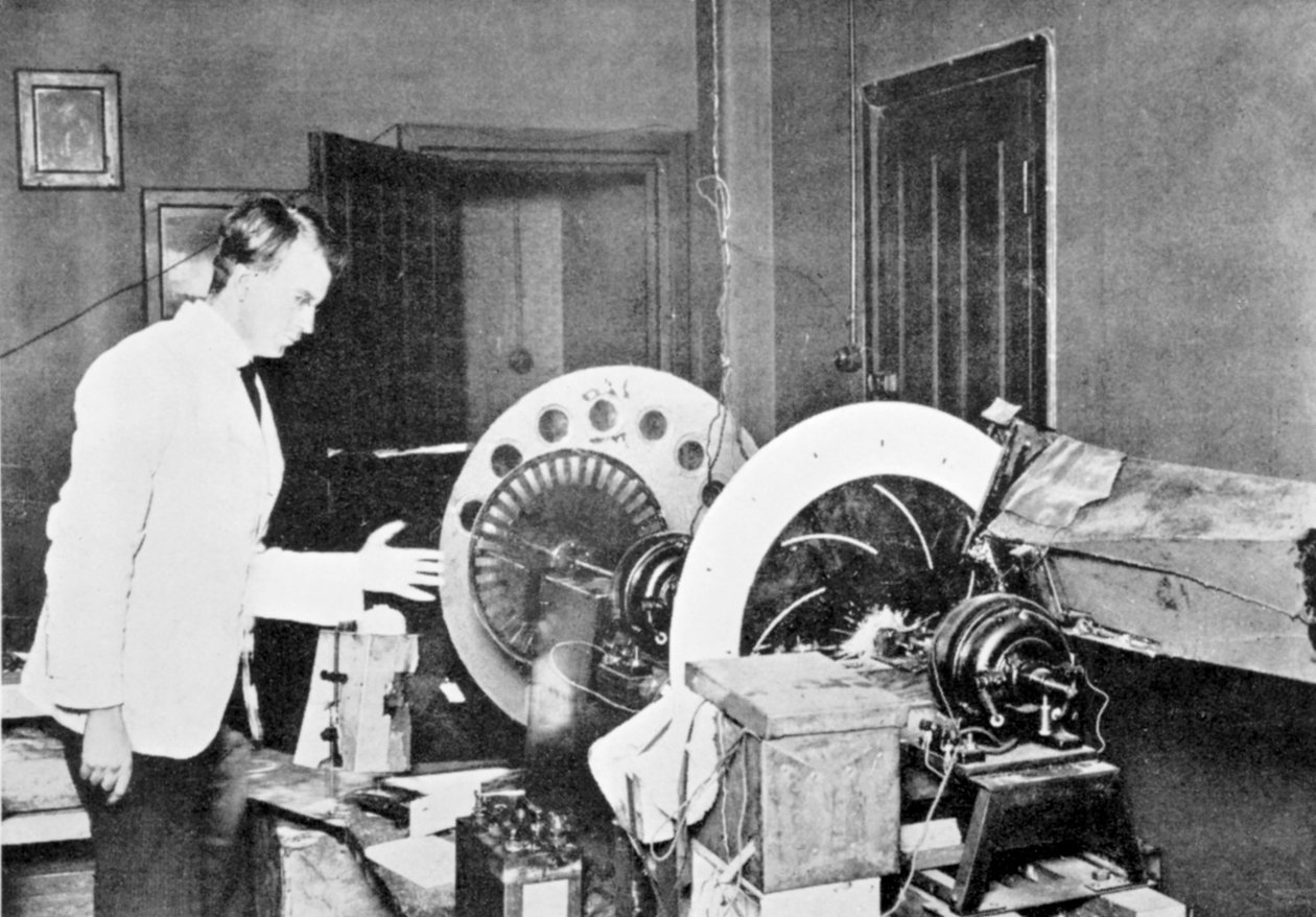 John Logie Baird 1888-1946, skotsk elektroingeniør og pioner inden for tv, 1920