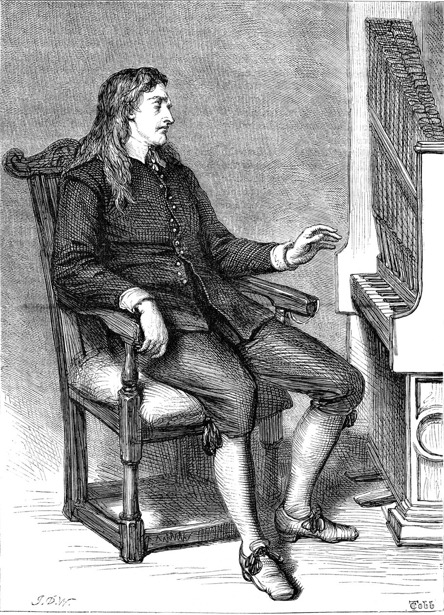 John Milton 1608-1674, engelsk digter, 1870 af Unbekannt