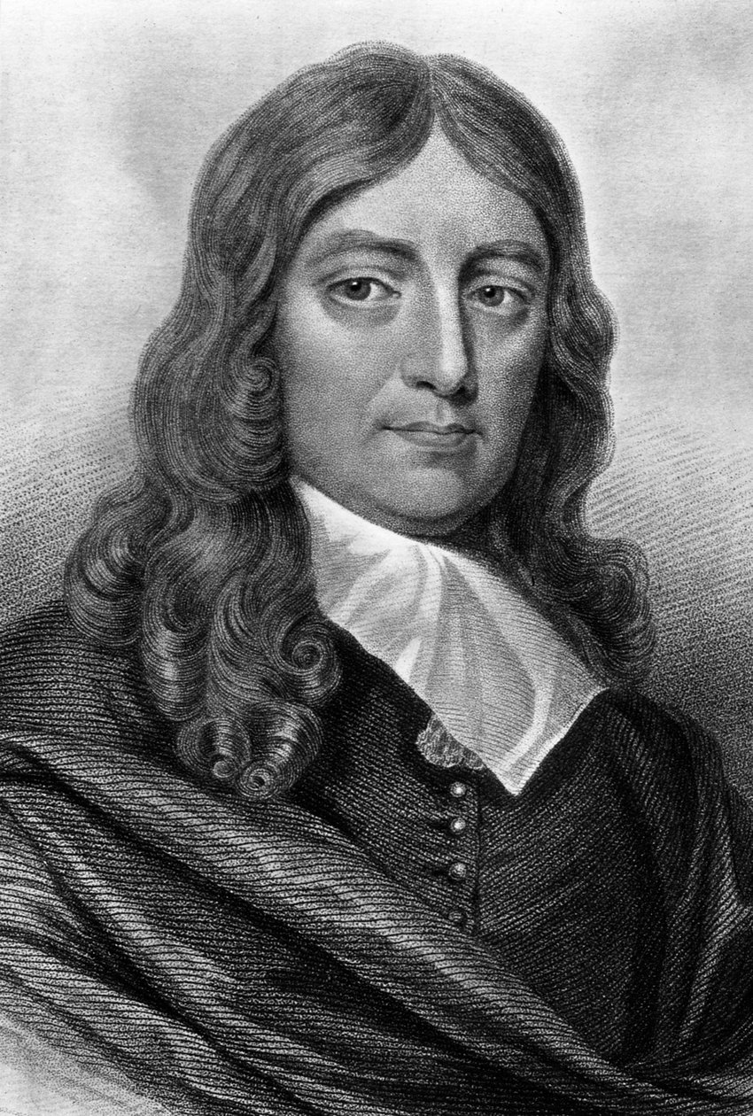 John Milton, engelsk digter, 1800-tallet af Unbekannt