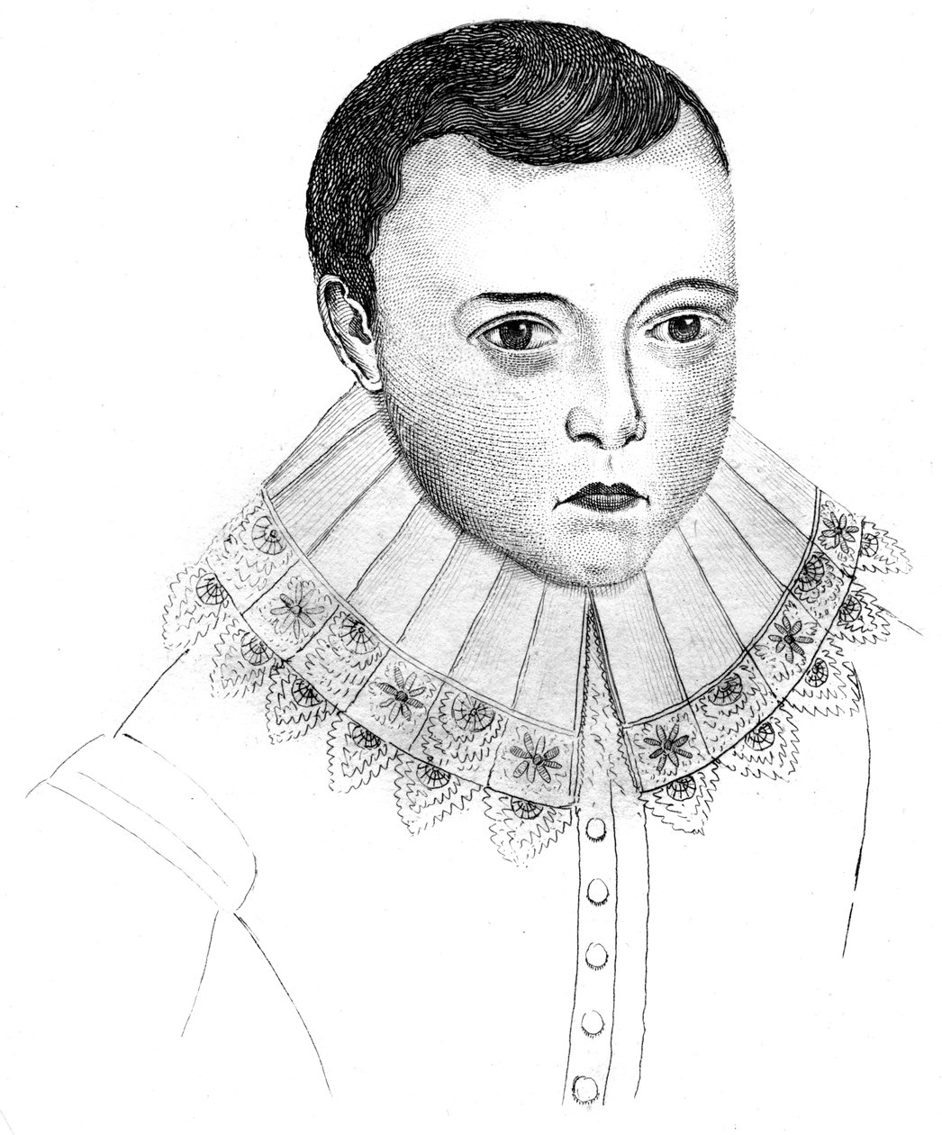 John Milton, da han var ung, 1787 af Unbekannt