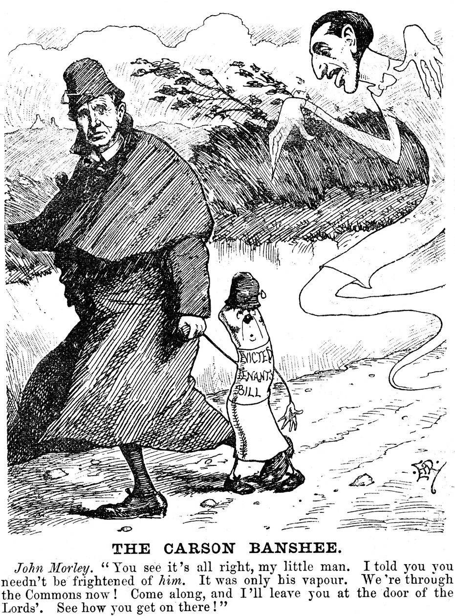 John Morley, britisk minister for Irland, 1894 af Unbekannt
